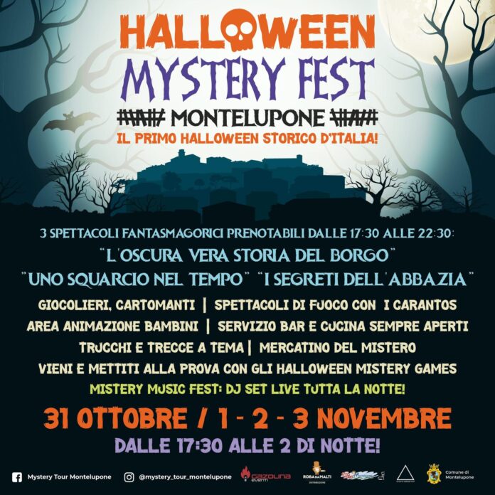 Locandina Halloween Mystery Fest